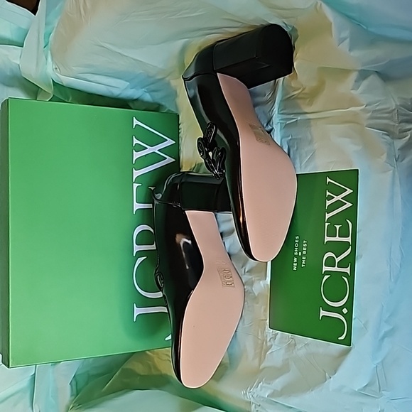 J. Crew spazzolato leather Mary Jane double strap Maisie pump - Picture 6 of 11